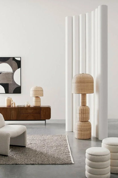 BIZZOTTO golvlampa SIKKIM beige