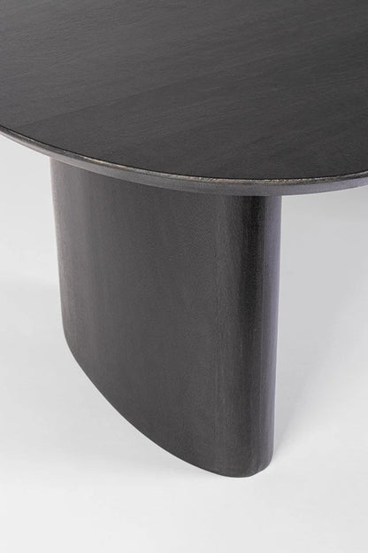 BIZZOTTO soffbord ORISSA 130x65 svart