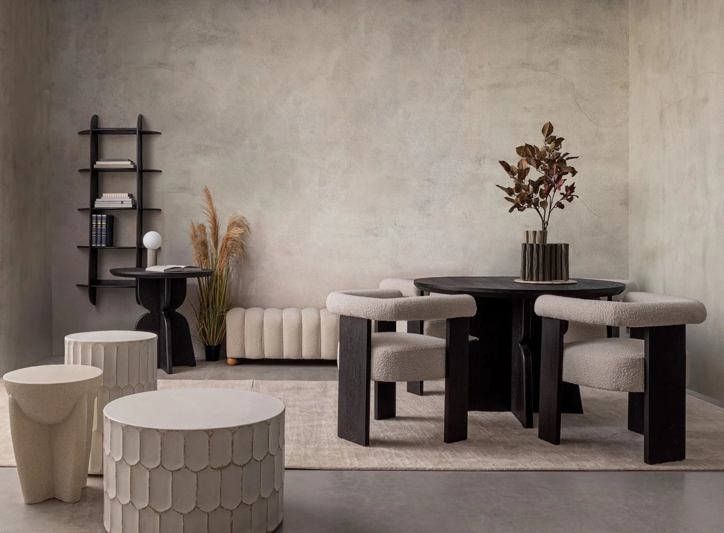 BIZZOTTO stolik kawowy CAESAR 40,5 biały