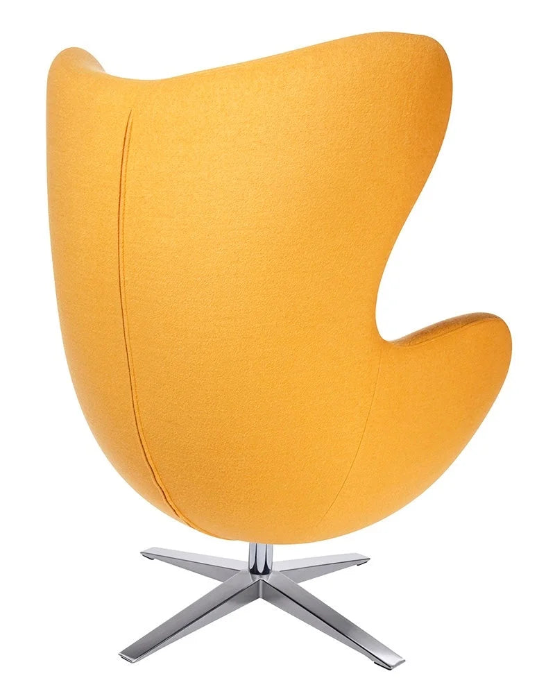 Fåtölj - EGG WIDE, mustard