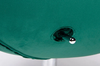 Fåtölj - EGG WIDE VELVET, smaragd