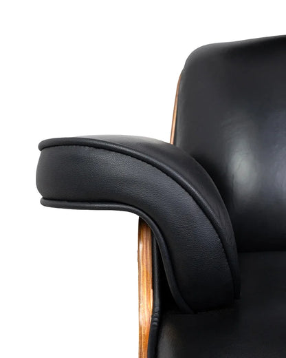 FÅTÖLJ LOUNGE AUTOMATISK SVART