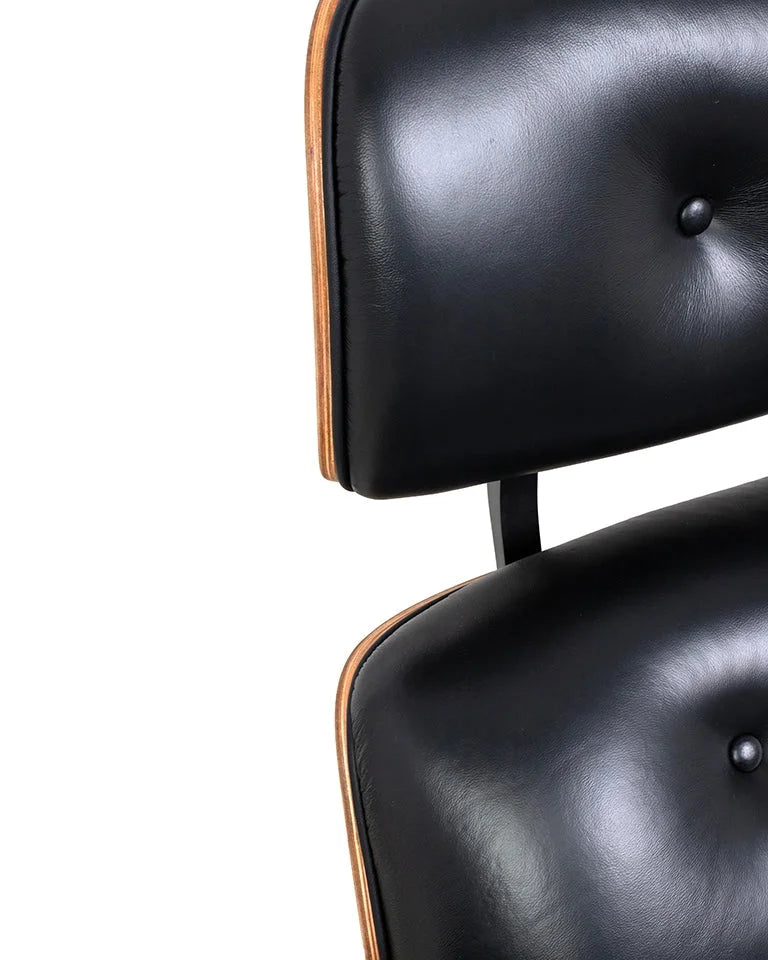 FÅTÖLJ LOUNGE AUTOMATISK SVART