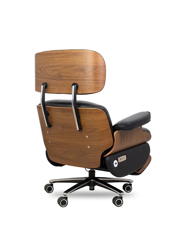 FÅTÖLJ LOUNGE AUTOMATISK SVART