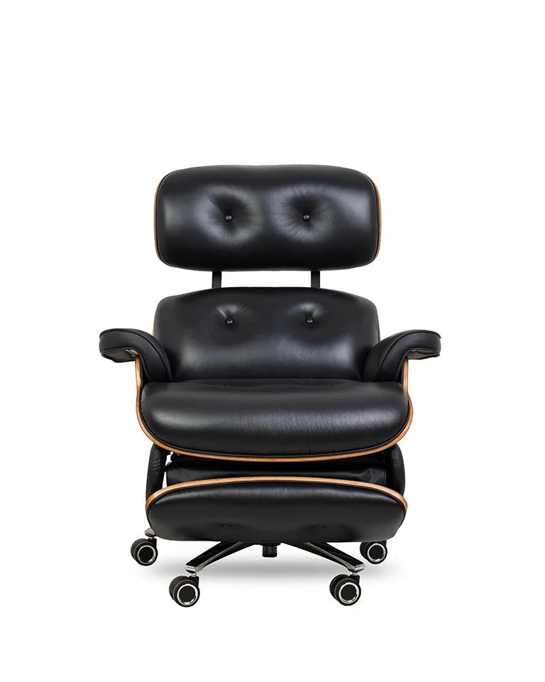 FÅTÖLJ LOUNGE AUTOMATISK SVART