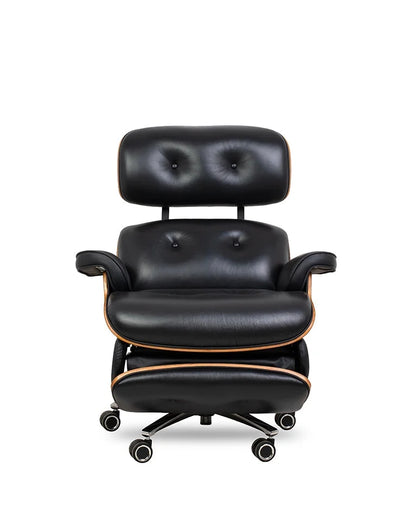 FÅTÖLJ LOUNGE AUTOMATISK SVART