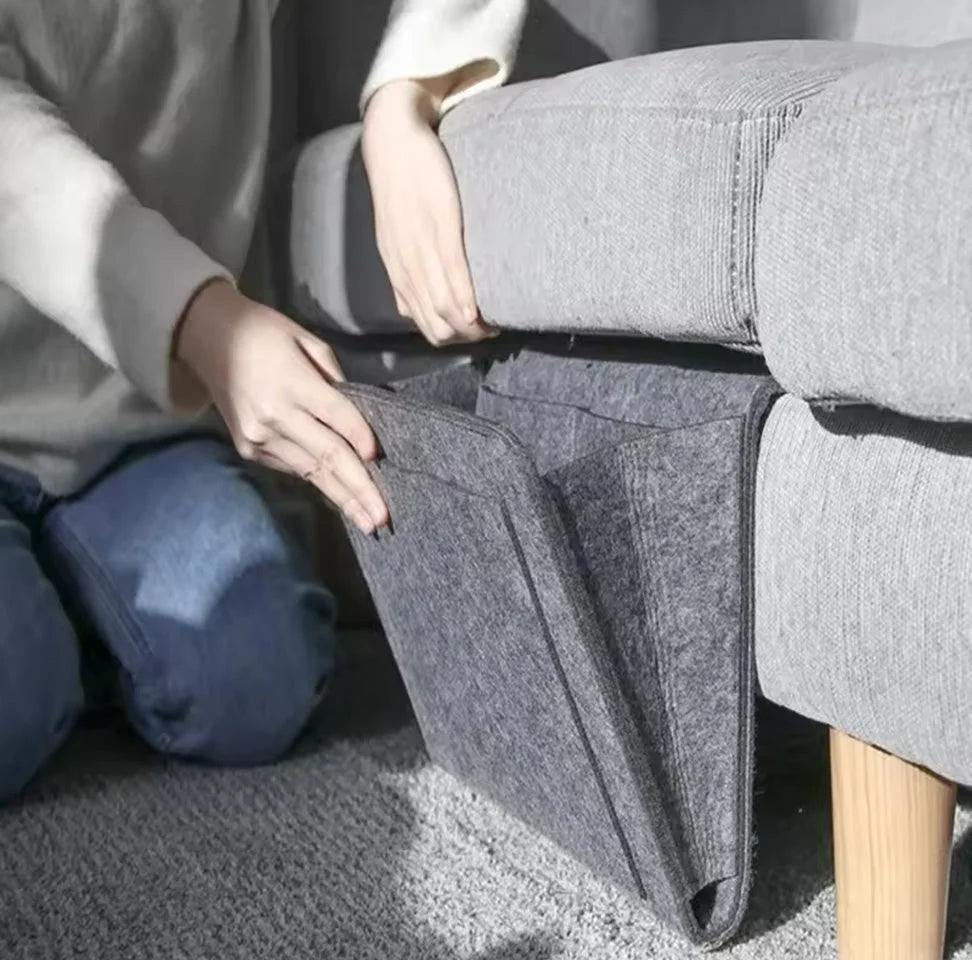 Fickficka i filt SHP NUDE grå