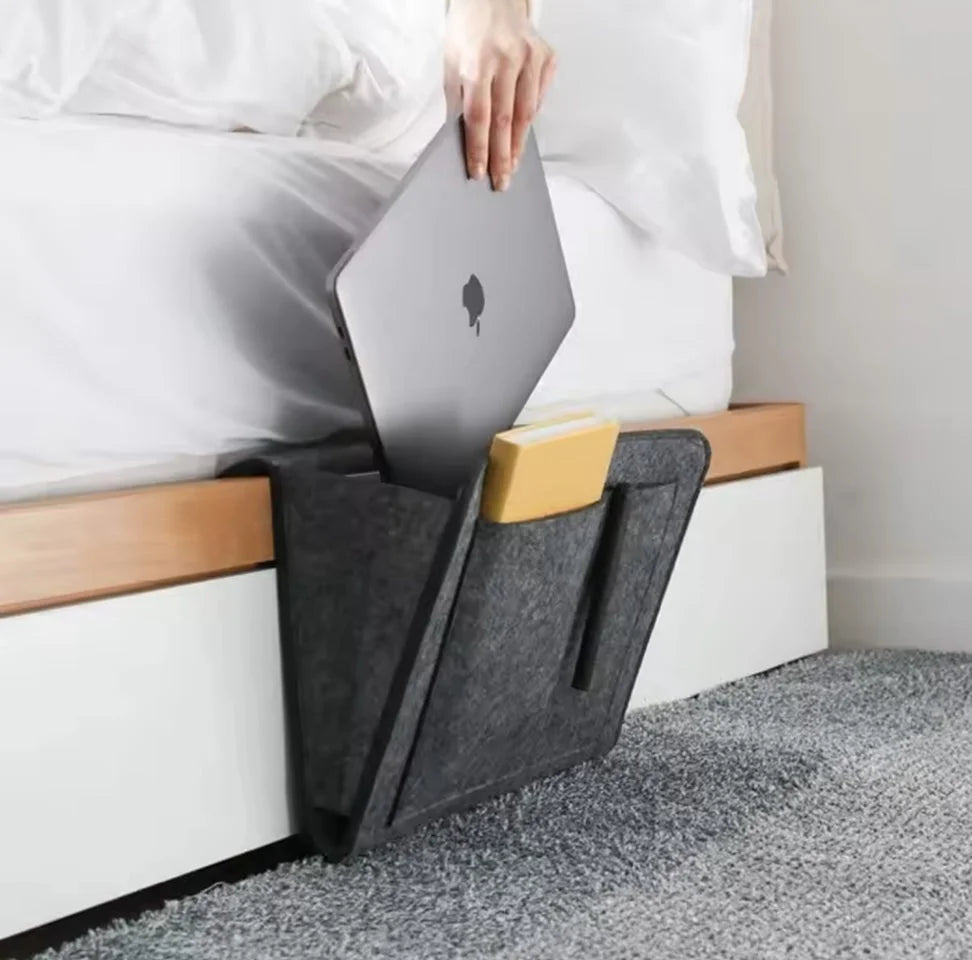 Fickficka i filt SHP NUDE grå