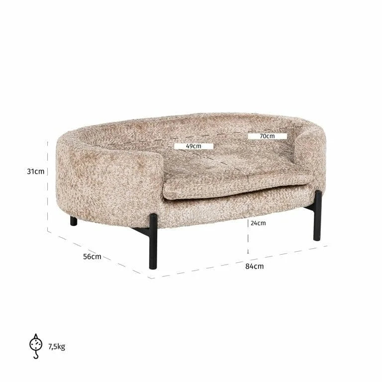 Hundbädd Dolly Beige