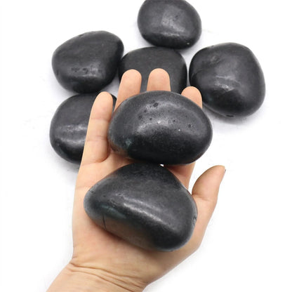 Kamień dekoracyjny ogrodowy 5-8 cm 2 kg czarny