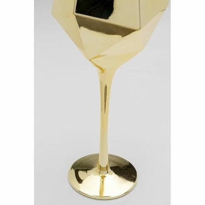 KARE komplett 4 vinglas DIAMOND 660 ml guld