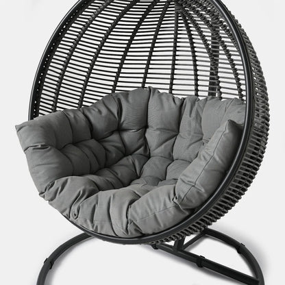 Kudde till hängstol Cocoon De Luxe - beige-blå Melange från Miloo Home
