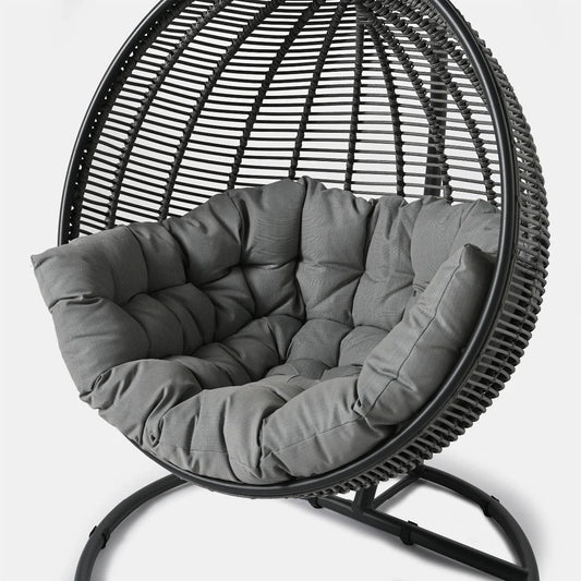 Kudde till hängstol Cocoon De Luxe - beige-blå Melange från Miloo Home