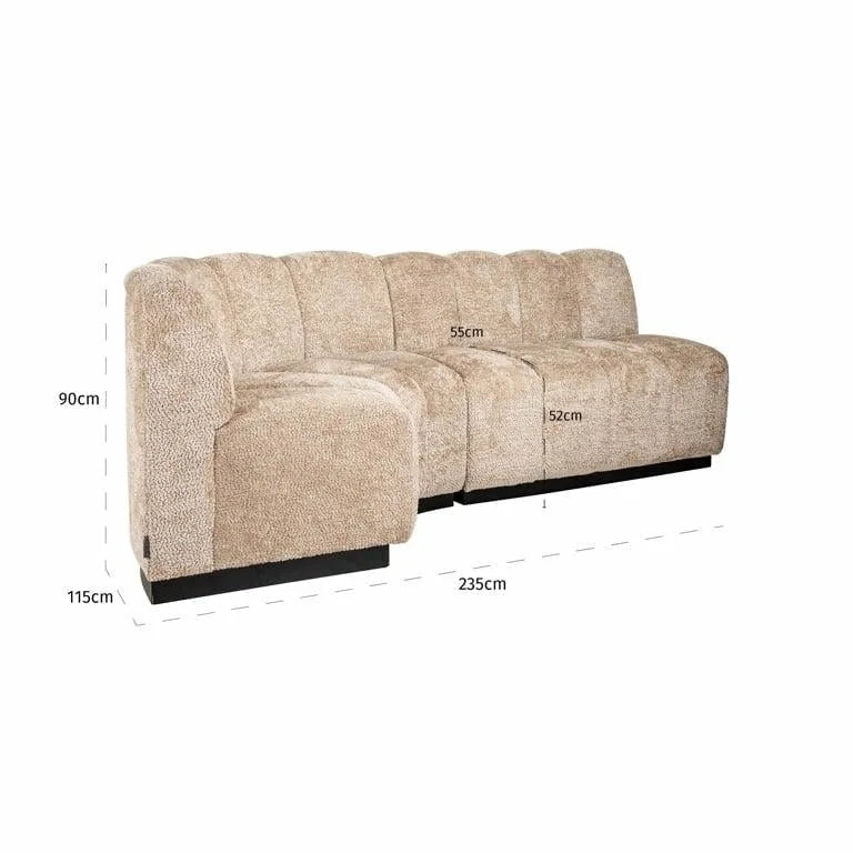 Modul Vänster/Höger Hillpark Beige