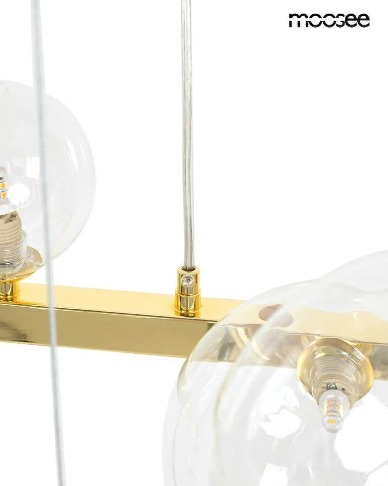 MOOSEE hänglampa ALURE OVAL 120       guld