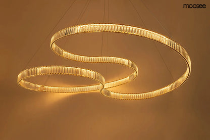 MOOSEE hänglampa WAVE 160A guld