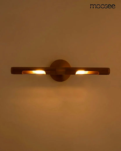MOOSEE lampa ścienna CRUDO złota