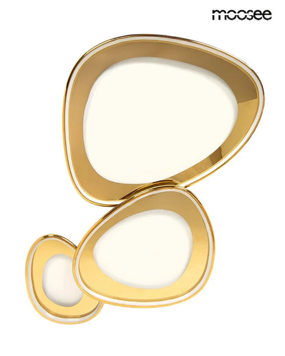 MOOSEE lampa sufitowa / plafon CELL 3 złota