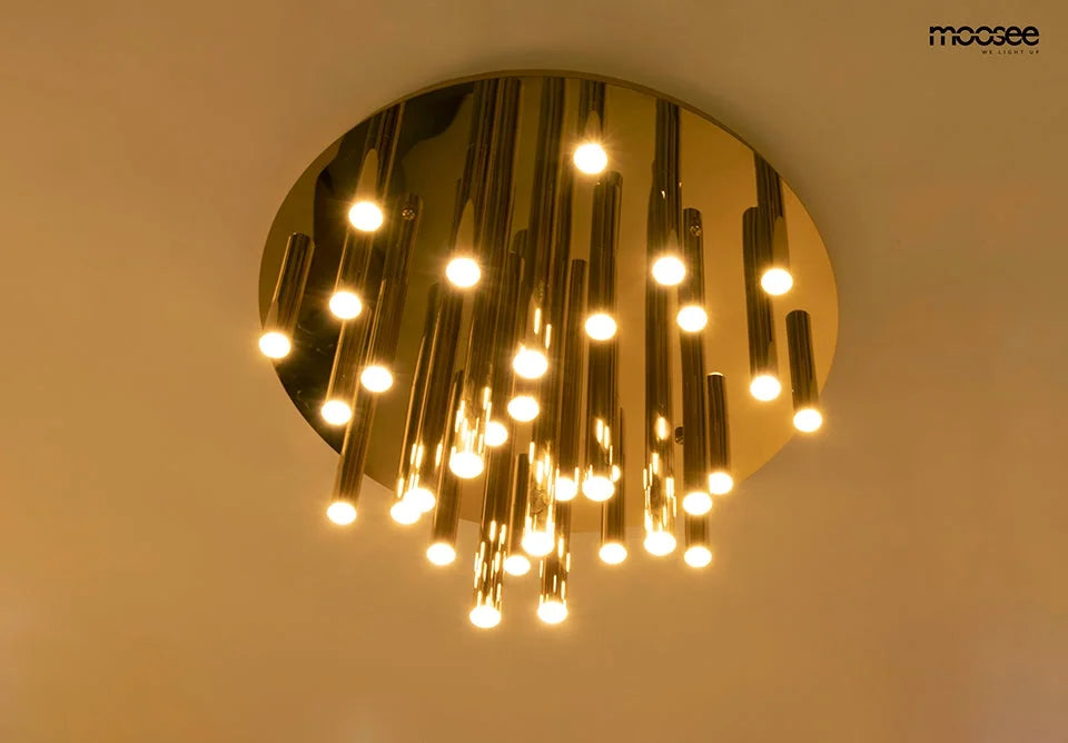 MOOSEE lampa sufitowa / plafon ORGANO 60 złota
