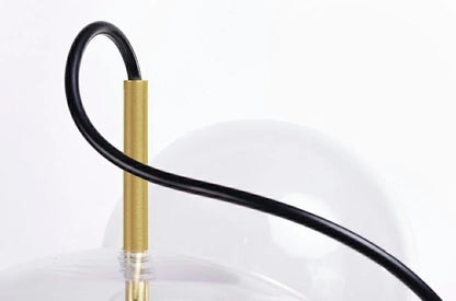 MOOSEE hänglampa CAPRI DISC 3 guld - 180 LED, aluminium, glas