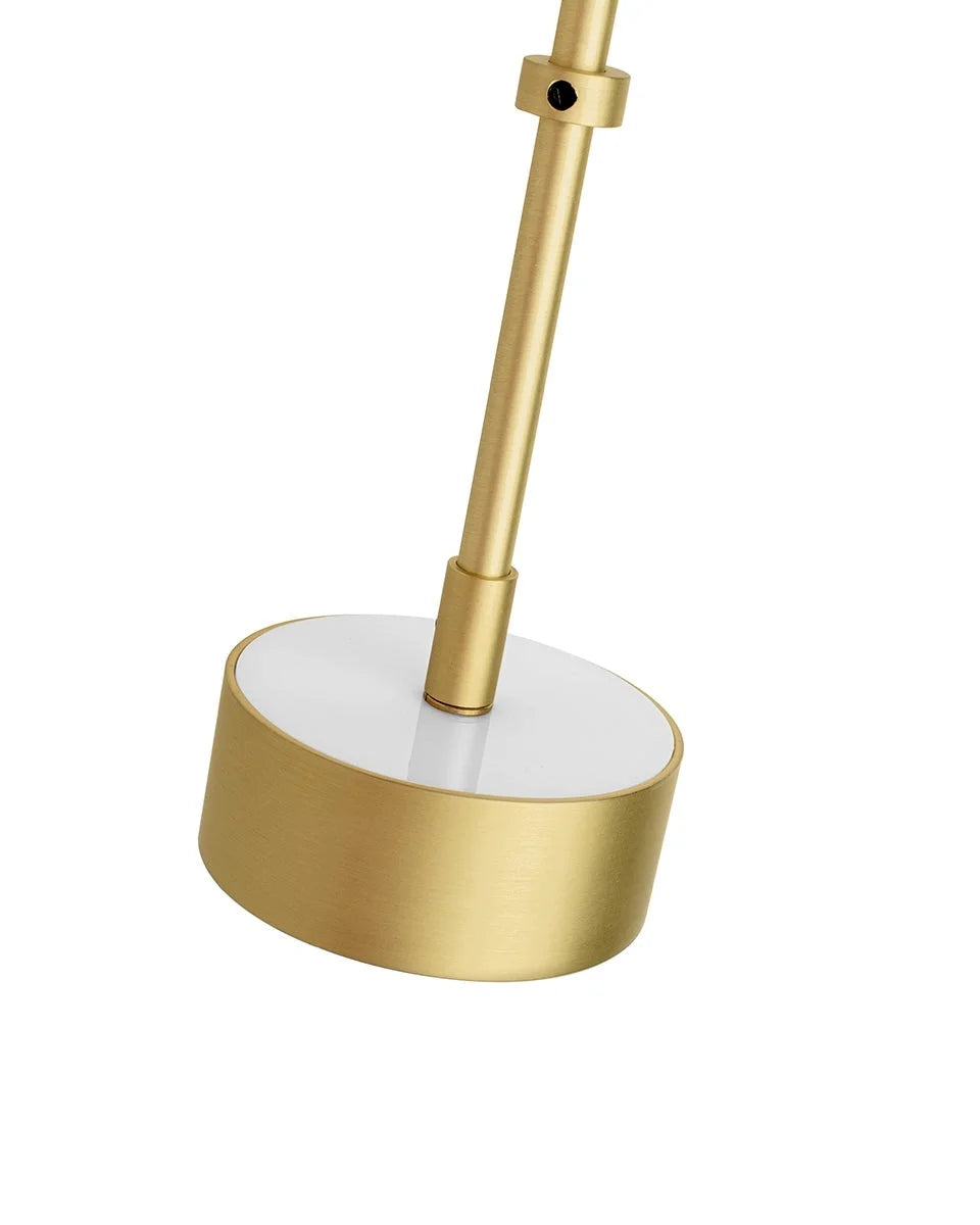 MOOSEE hängande lampa CAPRI LINE 3 guld - 180 LED, aluminium, glas