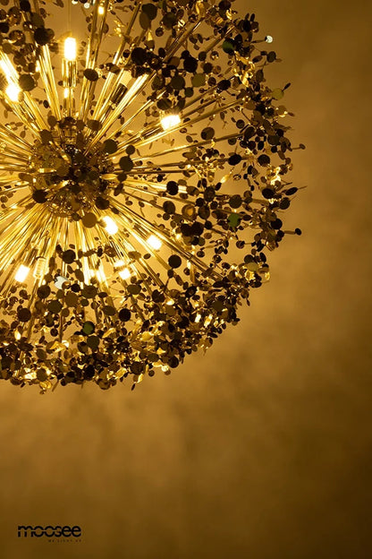 MOOSEE lampa wisząca MONETE 50 złota