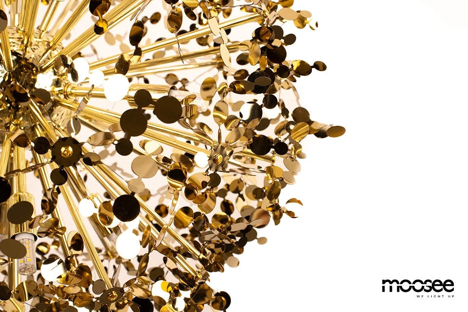 MOOSEE lampa wisząca MONETE 65 złota