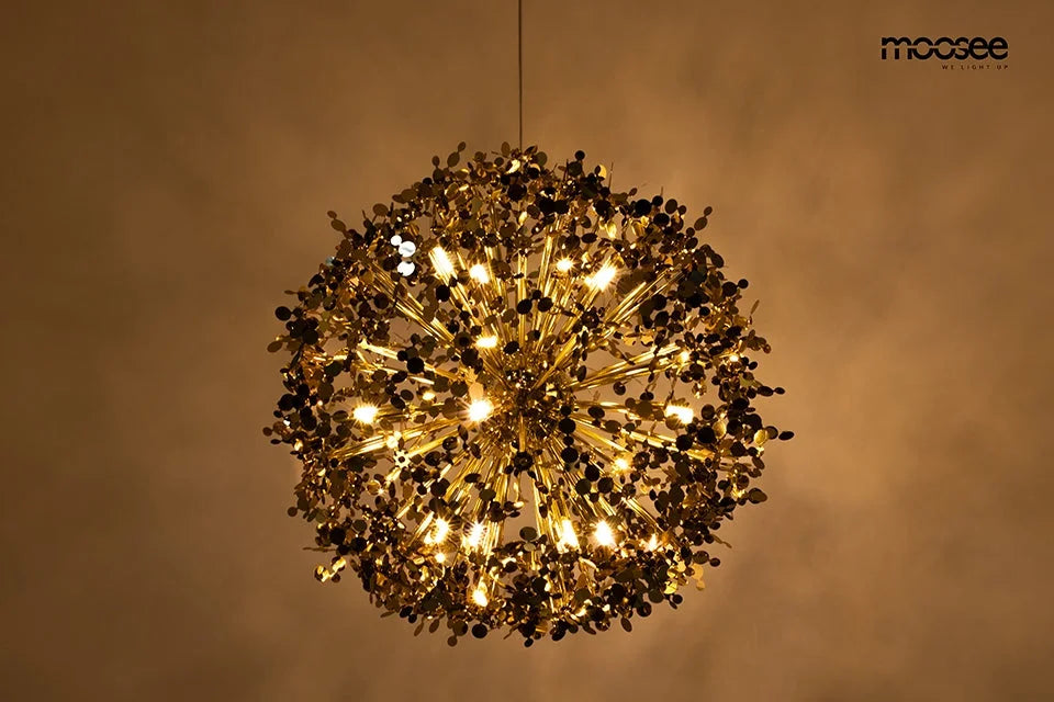 MOOSEE lampa wisząca MONETE 65 złota
