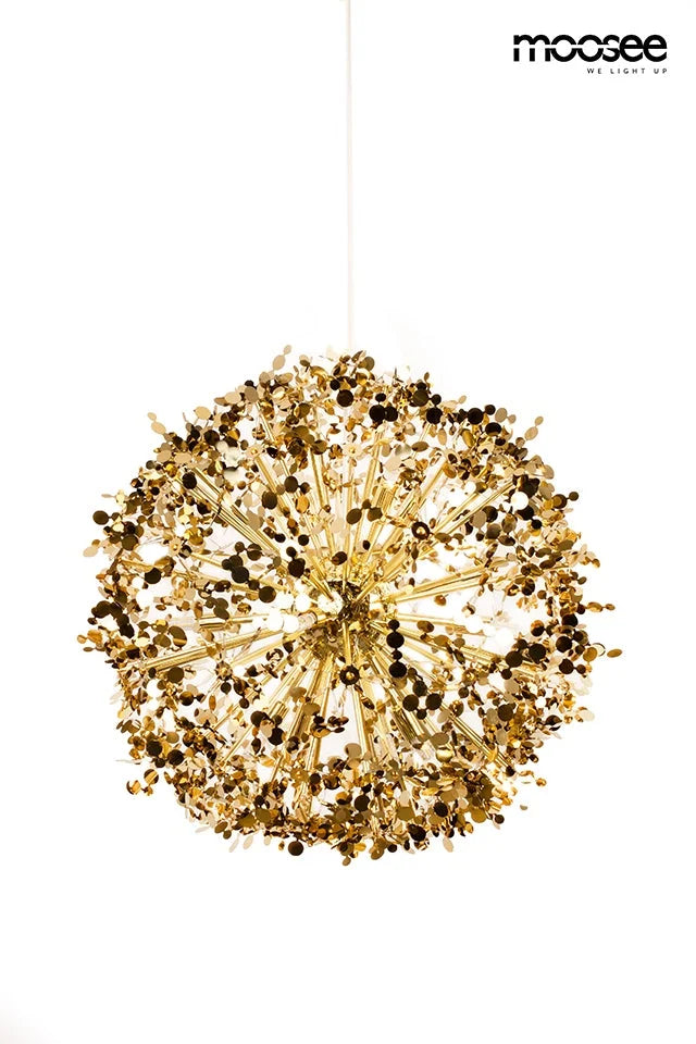 MOOSEE lampa wisząca MONETE 65 złota