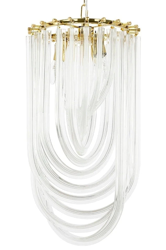 MOOSEE hängande lampa MURANO L guld