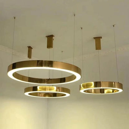 MOOSEE hängande lampa RING 40 guld
