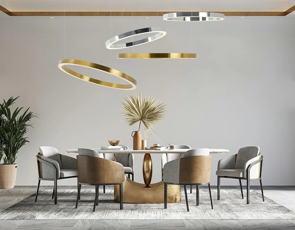 MOOSEE hängande lampa RING 60 guld