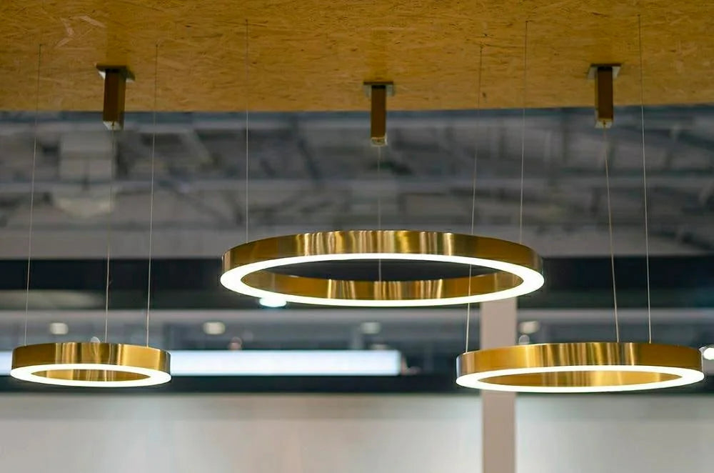 MOOSEE hängande lampa RING 80 guld