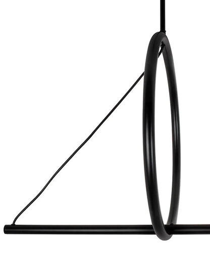 MOOSEE hängande lampa STICK svart