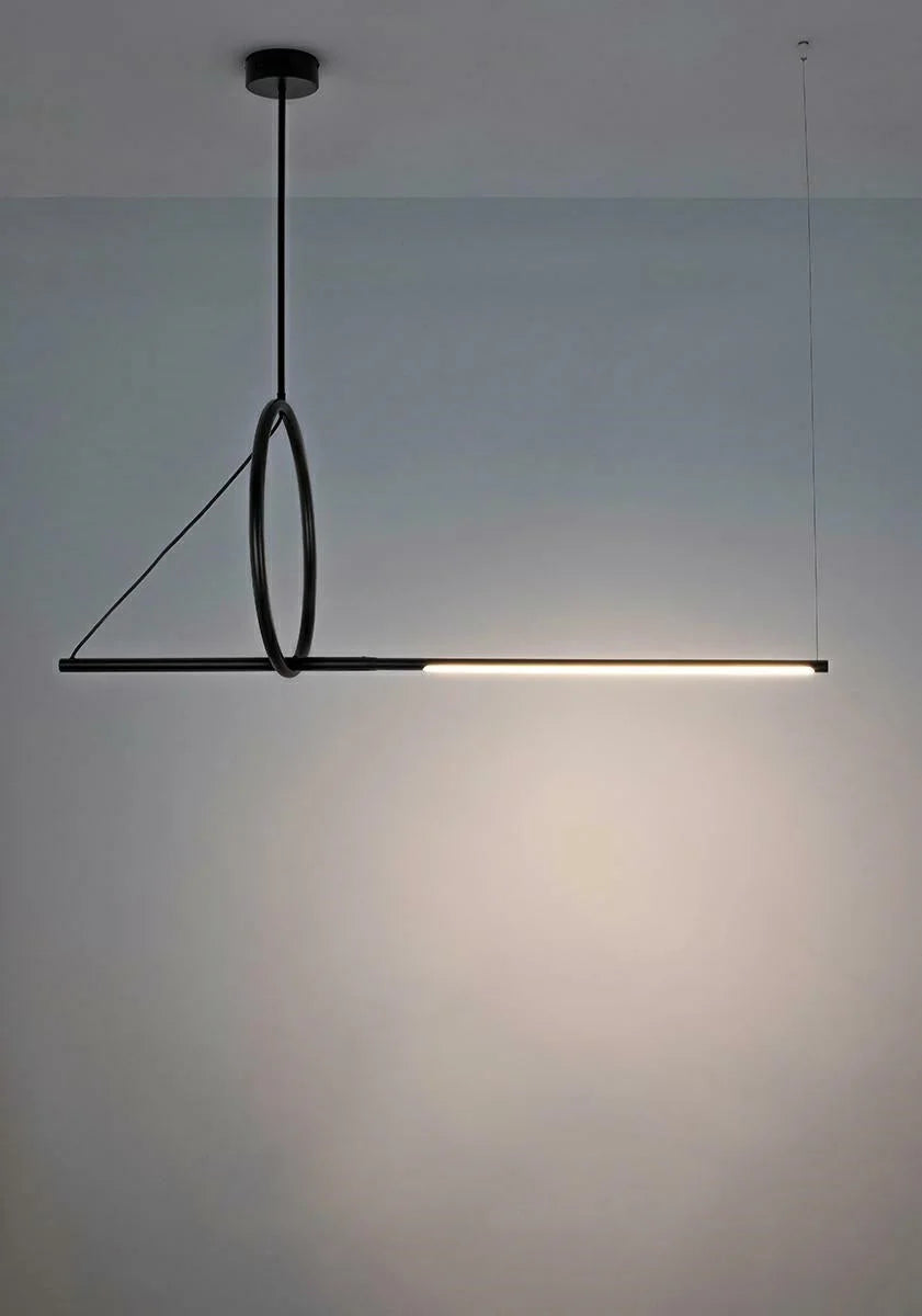 MOOSEE hängande lampa STICK svart