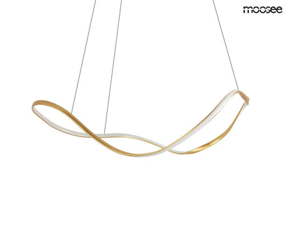 MOOSEE lampa wisząca WAVES 60 złota