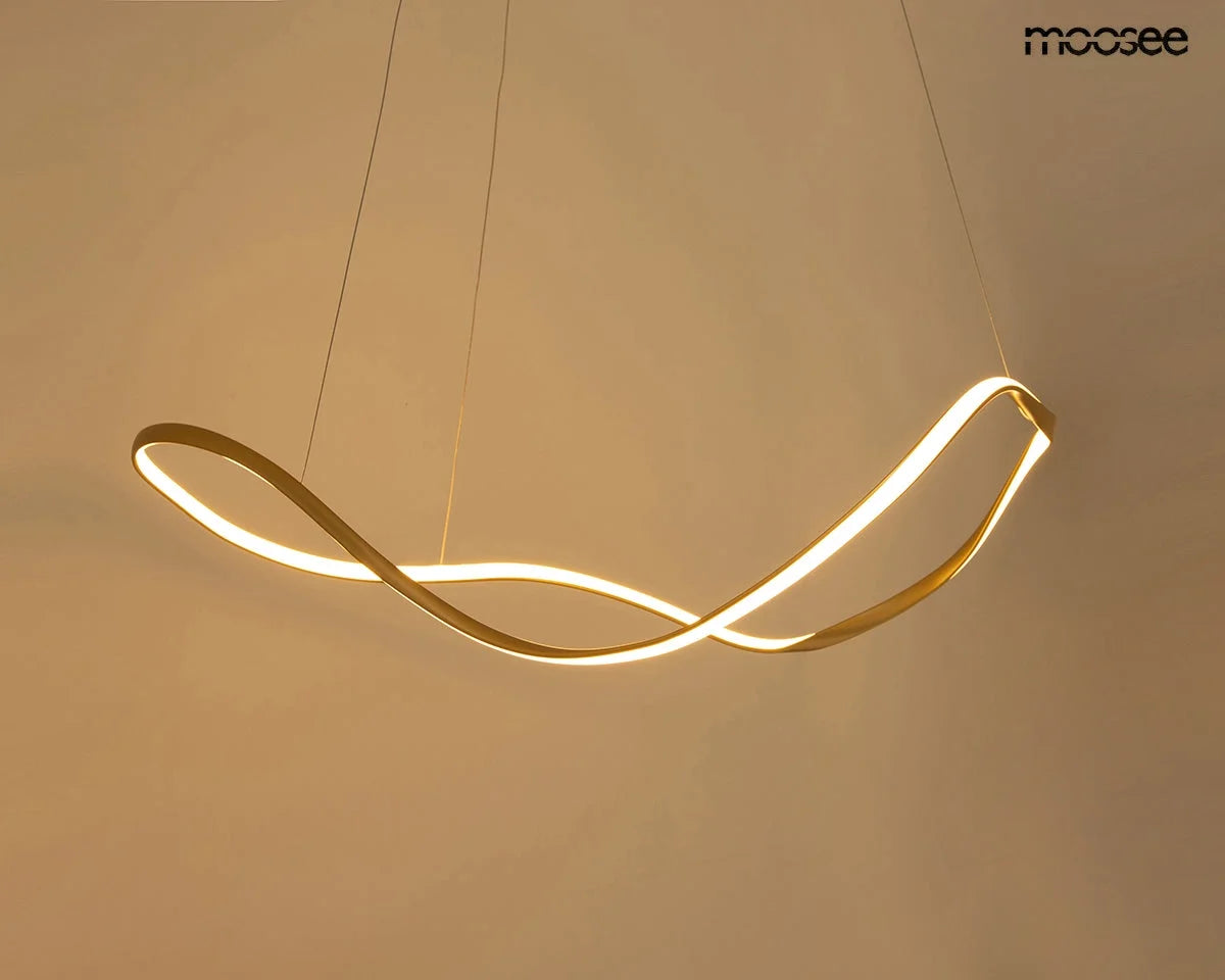MOOSEE lampa wisząca WAVES 60 złota