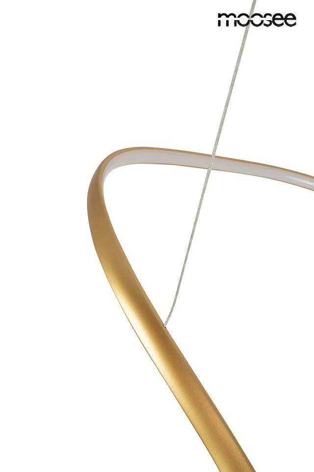 MOOSEE lampa wisząca WAVES 60 złota