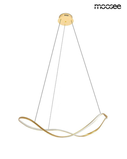 MOOSEE lampa wisząca WAVES 80 złota
