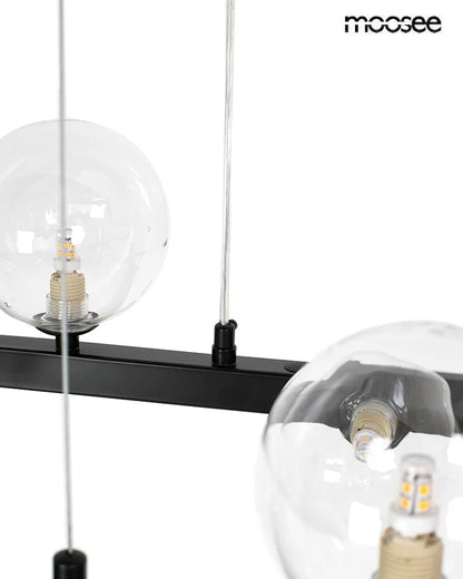 MOOSEE taklampa ALURE OVAL 120 svart
