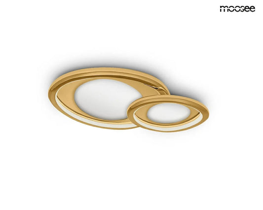 MOOSEE taklampa / takplafond CELL 2     guld