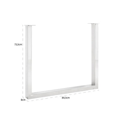 RICHMOND Bas Matbord silver