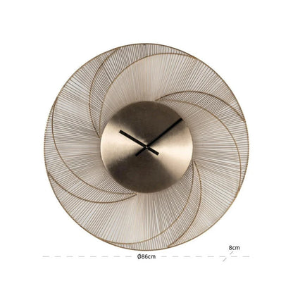 RICHMOND zegar DENVER złoty