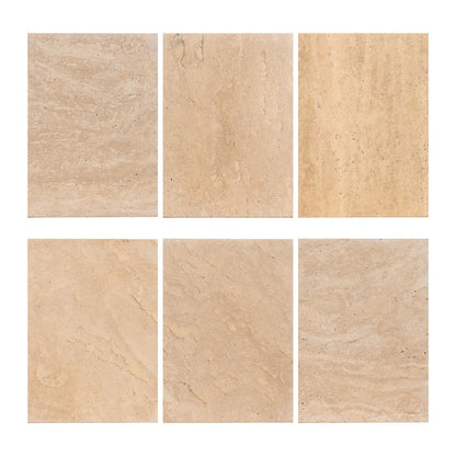 Sidobord Biltmore Travertin (Beige)