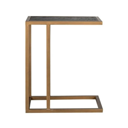 Sidobord Blackbone brass (Black rustic)