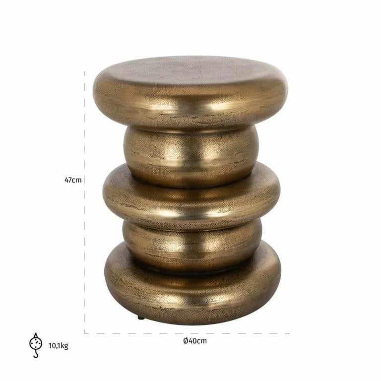 Sidobord Ela (Guld)