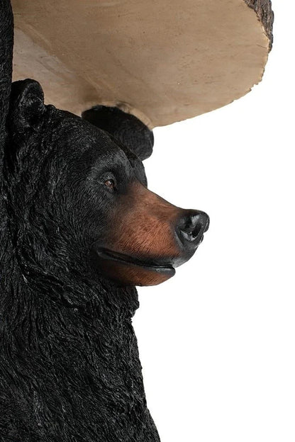 Sidobord KARE DESIGN - BEAR, 53x33 cm, trä / svart
