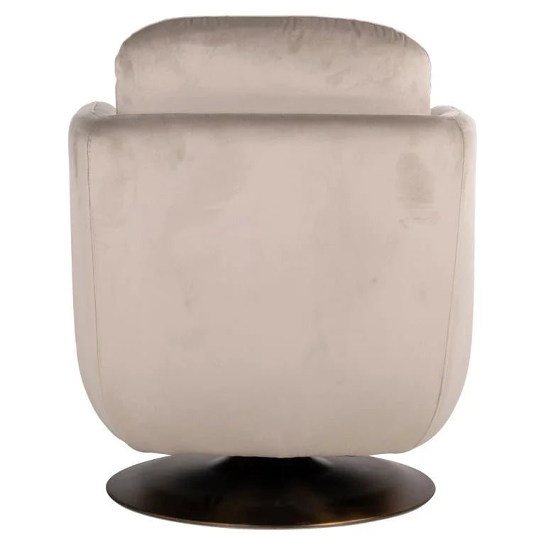 Snurrfåtölj Turner khaki