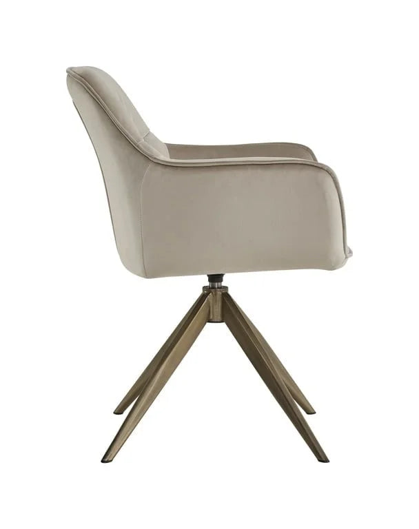 Snurrstol Aline khaki