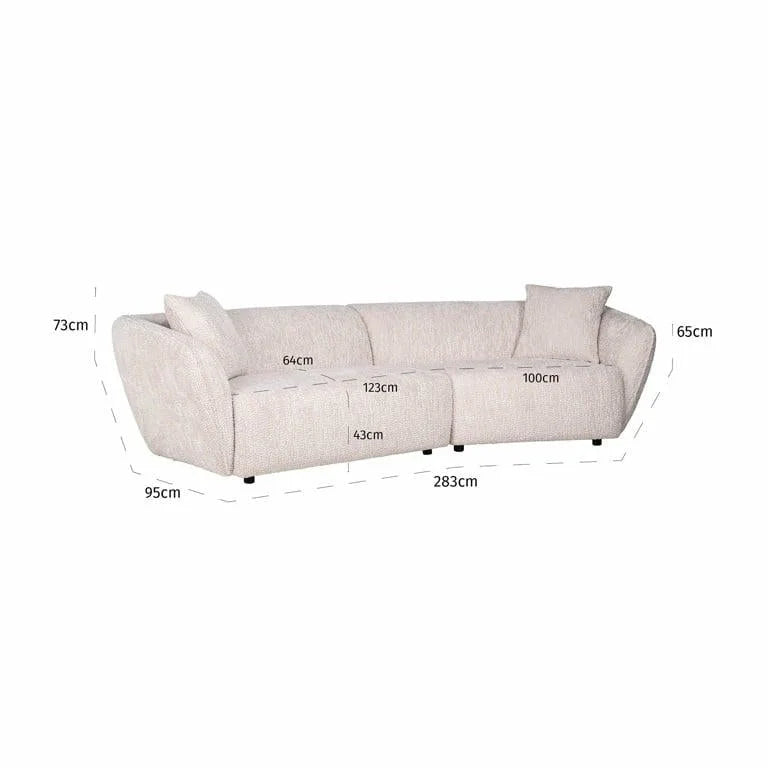 Soffa Armand Cream